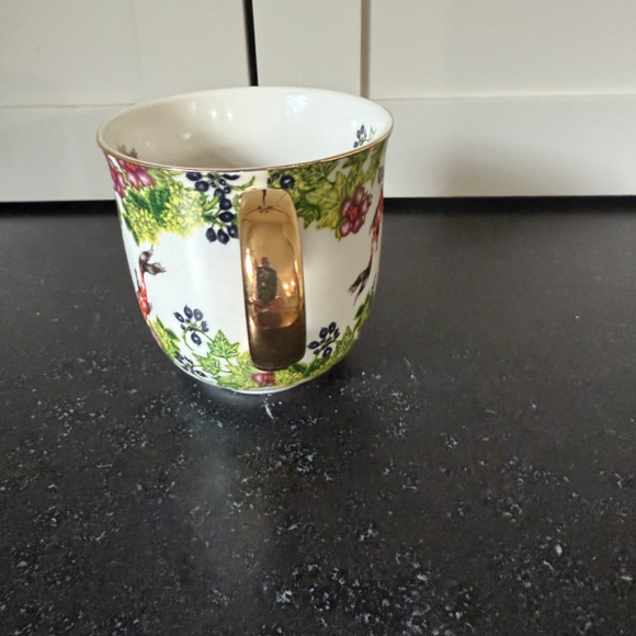 NWT Anthropologie Lou Rota Monogram Nature Mug Letter K KOI - Picture 5 of 6